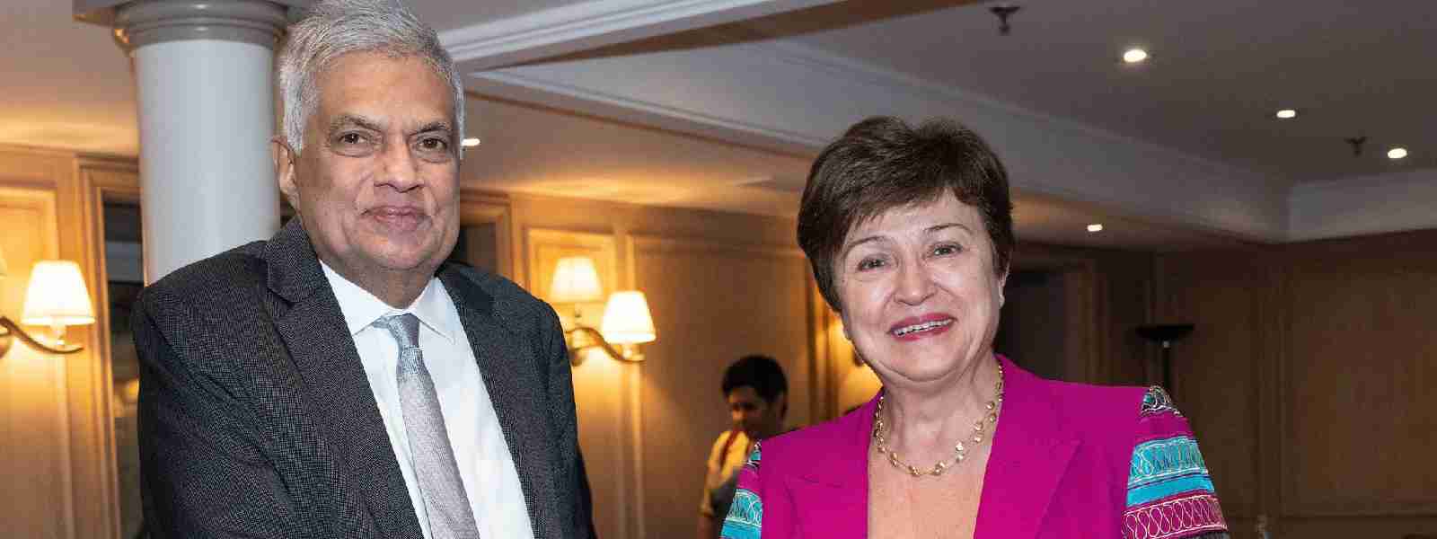 President meets IMF Chief in Paris